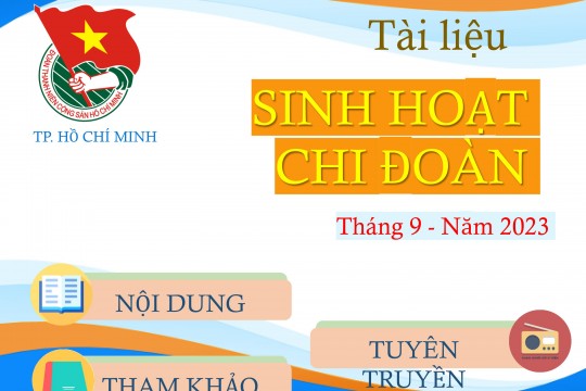 Đoàn Tổng Công ty Bến Thành giới thiệu tài liệu sinh hoạt tháng 09 năm 2023