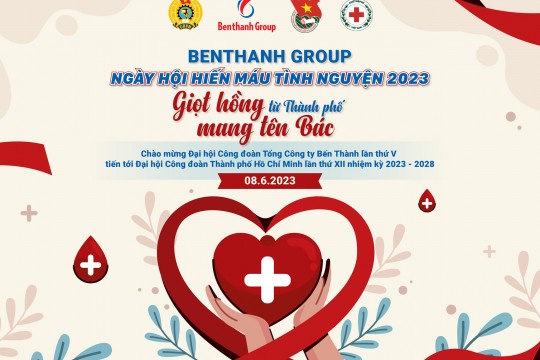 Chương trình Ngày hội hiến máu tình nguyện năm 2023 " Giọt máu hồng từ Thành phố mang tên Bác"