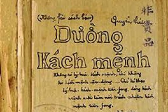 Tác phẩm Đường Kách mệnh - 95 năm soi đường, dẫn lối cho cách mạng Việt Nam