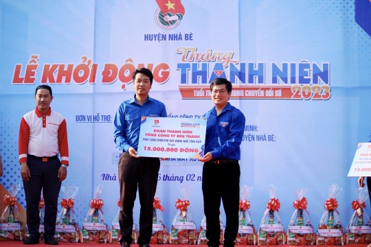 Đoàn Tổng Công ty Bến Thành đẩy mạnh các hoạt động trong Lễ khởi động Tháng Thanh niên 2023