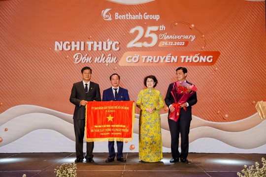 Ngày 26/12/2022, Tổng Công ty Bến Thành – TNHH MTV đã tổ chức Lễ kỷ niệm 25 năm Ngày thành lập (26/12/1997-26/12/2022) t